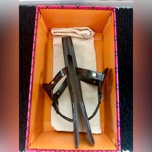 Tory Burch New in Box Coconut Patent Leather Sandals
